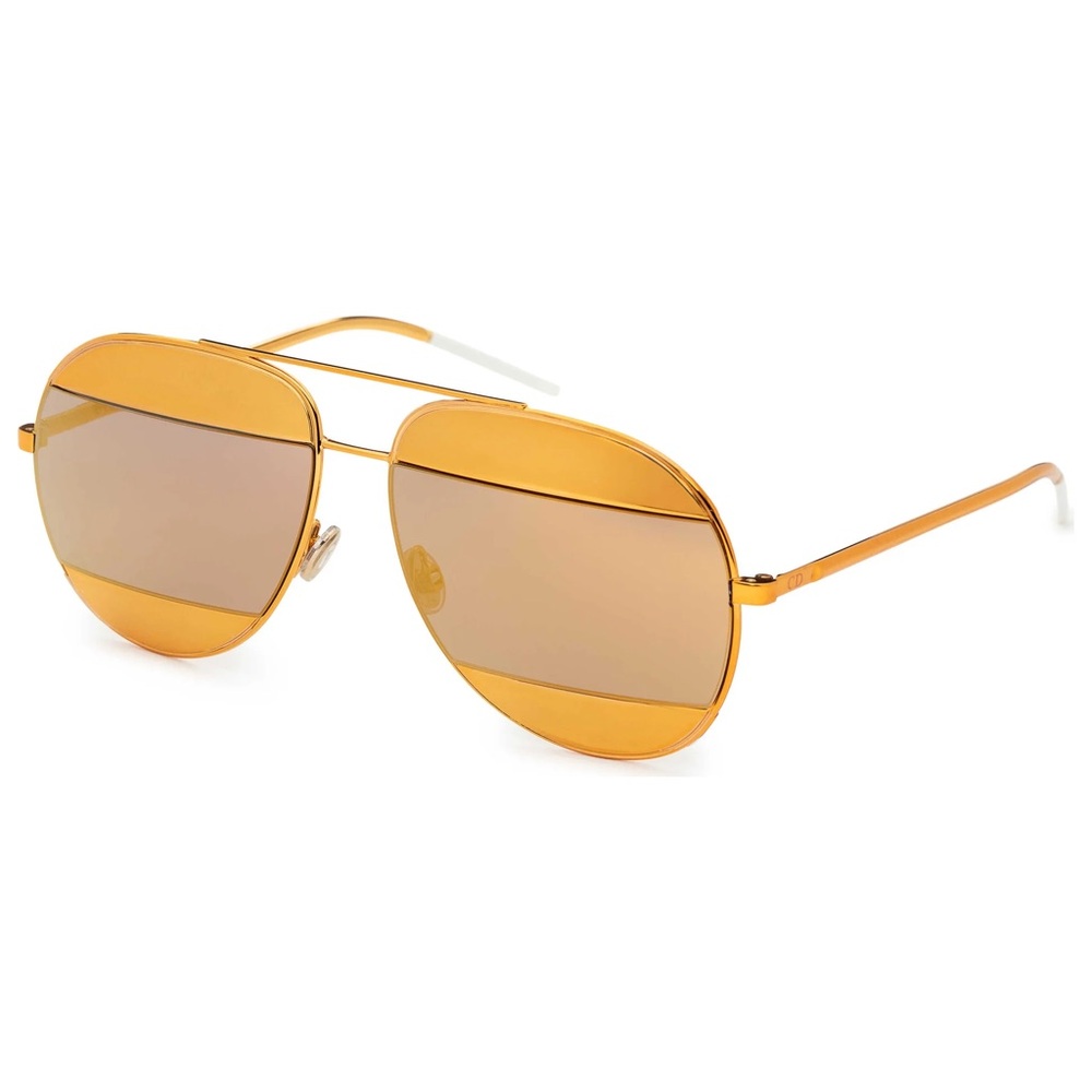 Dior Women’s Gold Mirrored Sunglasses